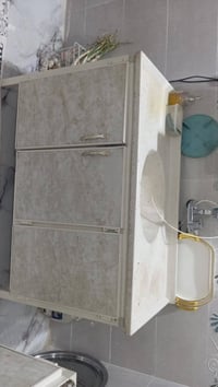 كونتر ثلاث قطع • مطبخ • بلسكان الصناعي