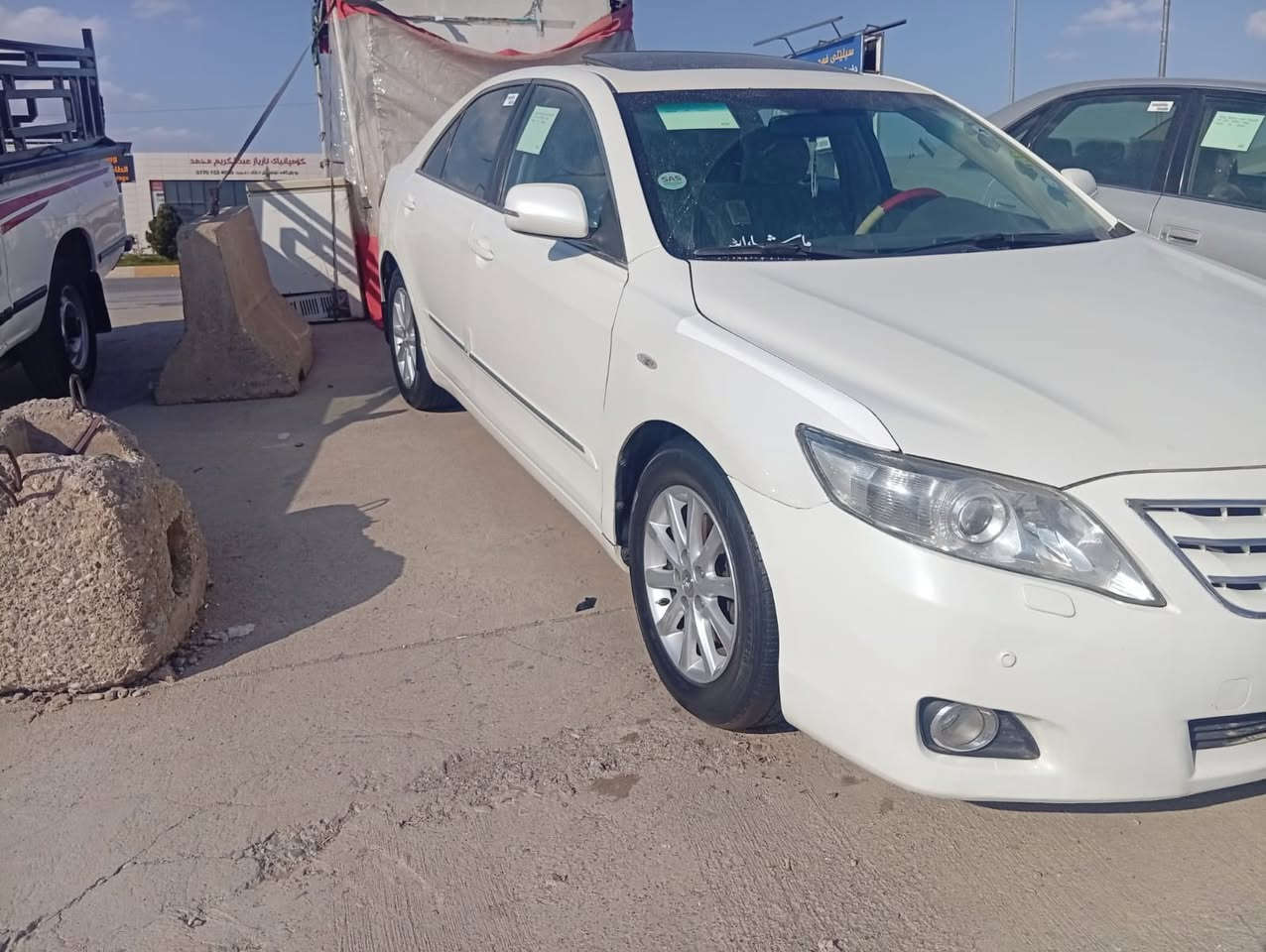 کامری مۆدێل 2010 سەڵتەنە
  یەک پارچەبۆیاخ بێ ناوگرتن
 149هەزار ڕۆشتوە
 ڕەقەم سلێمانیە
تەحویل و غرامە بەشەرت
شوێن سلێمانی
 بۆپەیوەندی 
 *********** 
  0751802272
 مشتەریت تەلەفون بکە لەخزمەتتاین
