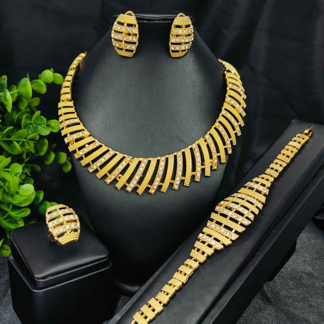 We ship worldwide 🌍 — There's a discount if you order today.---ask for bulk discounts today!

https://wa.me/message/N6CF5WH7EWTSH1

https://www.facebook.com/share/1DLM6Yd7EE/?mibextid=wwXIfr

#GoldWholesale #GoldSupplier #JewelryExport #B2B #JewelryWholesale #weddingjewelry #bridaljewelry #goldplatedjewelry #weddingaccessories

#bridalaccessories #weddingwholesale

#bridalset #weddingfashion #bridesmaids

#weddingseason #bridalstyle #weddingfactory #jewelrysupplier

#weddinginspiration


**إذا كنت صاحب هذا الإعلان وتريد حذفه لأي سبب، رجاءا أرسل رسالة إلى الدعم الفني**