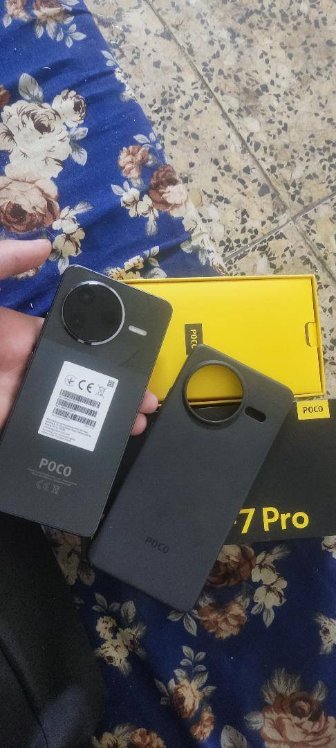 السلام عليكم جهاز بوكو x7برو جهاز مستخدم أقل الشهر كلش نضيف اخو الجديد بس بي ثلمة  بلطارف بس ما يأثر ابدد للبيع سعرة 400 ذاكرة 512 شحن السريع 90 واط 120 فريم مكاني بغداد الغزالية رقم ***********
