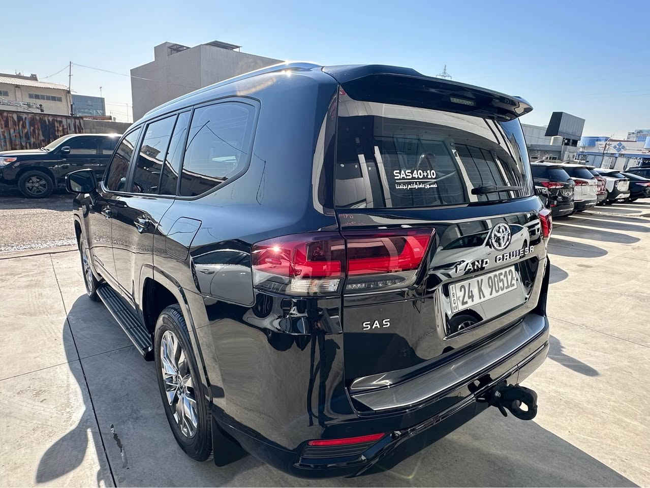 تويوتا لاندکرۆزەر
مواصفات:GXR-BLACK
-5كاميره-رادار ئاوينه- PPF
شركة :ضمان-ساس
مؤديل:2024
سلندر;V6
كيلؤمتر:28000
0750 711 5442
0772 152 5442 أربيل, العراق
