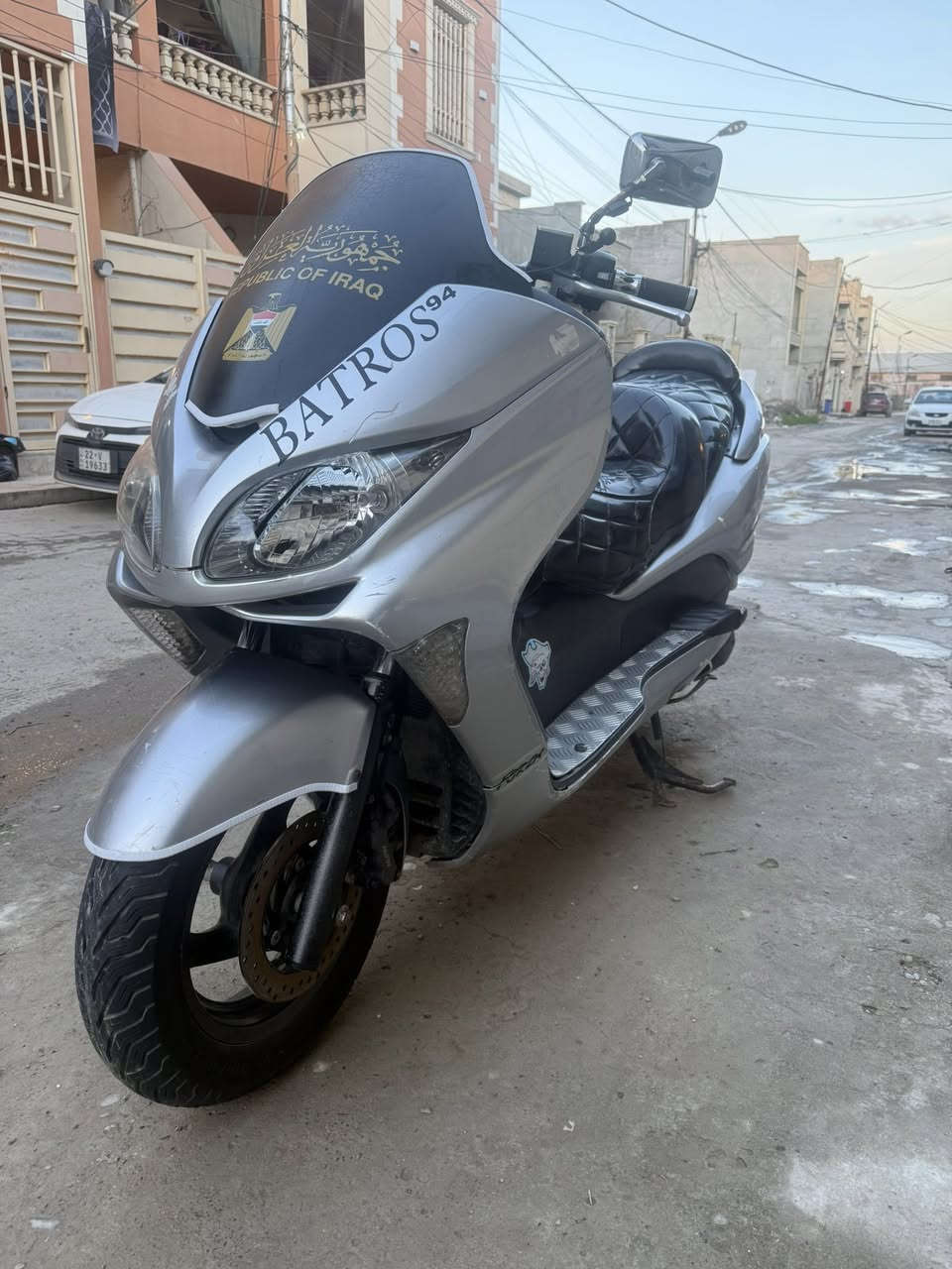 درجة فورزة للبيع 0\8 دراجة ما بيها شي كلين موضحه بالصورة كدام العين السعر 950 وبي مجال بسيط *********** ***********
