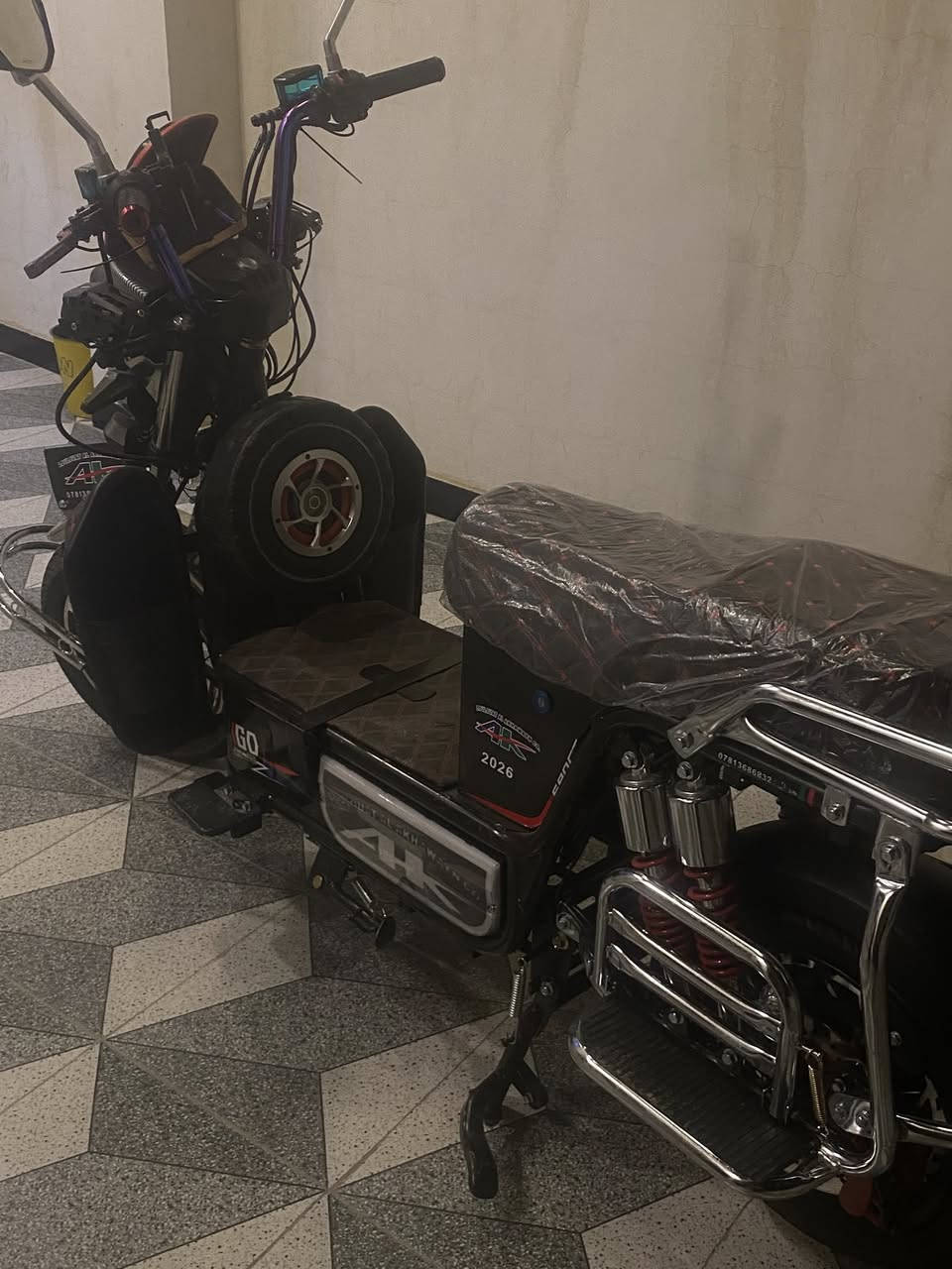 السلام عليكم 
دراجه شحن هارلي جبلي الاخوين 2026
6بطاريات 4سرع كهربائيات كلهه شغاله 
بعده جديد اول يوم رمضان جبته 
شاحنته الاصليه جادر وياه 
السعر 950بي مجال


**إذا كنت صاحب هذا الإعلان وتريد حذفه لأي سبب، رجاءا أرسل رسالة إلى الدعم الفني**