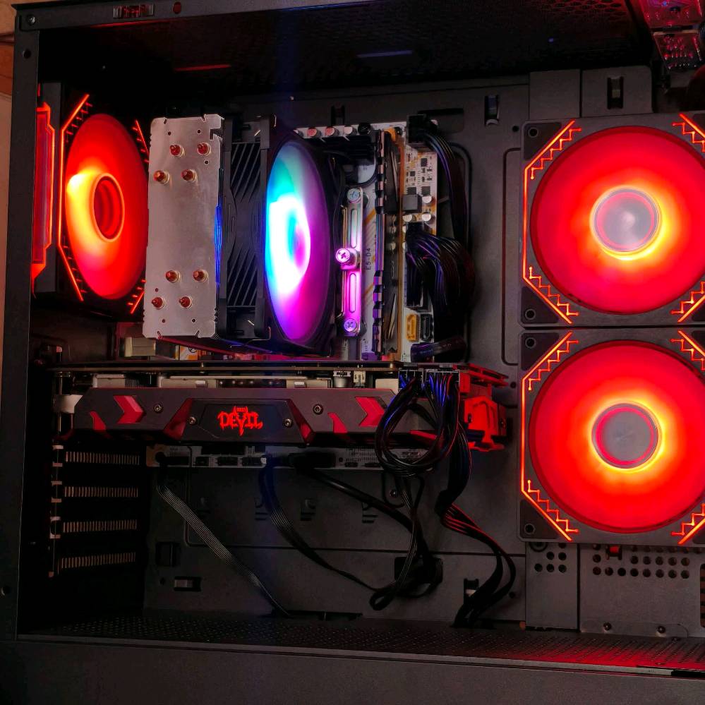 بويه دگ خصم وعروضات 🔥🔥شرط تشتريها ربحان
تجميعه نضافة 100%

المعالج: Intel Xeon E5‑2620 v3

المبرد: Mass MA S4000 (أربع أنابيب حرارية)

مذربورد: X99 motherboard

الرام: 16GB DDR4 3200MHz

كرت :  RX 580 8GB Red Devil

سعر 375 ألف ، ملاحظه نفس تجميعتي تنباع أغلى واني مسويلك دك عروض وخصومات 🔥

واذا تاخذ الملحقات اخصملك من السعر 

الحبشكلات المتوفره ❤️:

حساب ستيم العاب مرتبه 🔥

و كيبل lan مال نت 

شاشه Asus 1080p 60hz

ماوس لوجتك حساس هيرو عنيف 

وكيبورد
