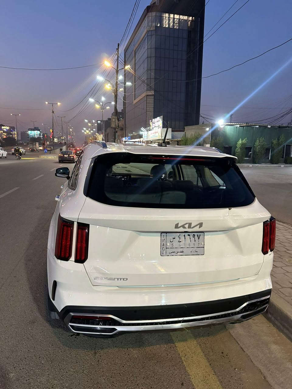 سورنتو موديل 2023
خليجي 
ماشية 51 كم 
4 سلندر حجم 2500 mpi 
7 راكب 3 قطع تبريد 
بعدها بالضمان شركة suv 
حساسات امامية خلفية 
كامرة بصمة تشغيل عن بعد جام اوتو عند بعد 
قمارة حديد 
سايد بريك رجل 
كشن السائق والخلفي كهرباء 
الكشنات شامواه 
رقم بغداد 
مكانها بغداد 
بيها طخات موضحة بالصور 
بدون صبغ او تعديل 
السعر 257$ 
رقمي ***********
