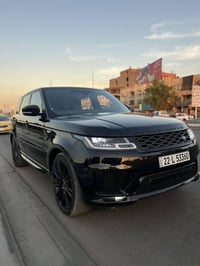 رانج روفر 2019 سبورت  لون اسود  كلين كفالة عامة  سيارة بيهة شبر  بارد ...