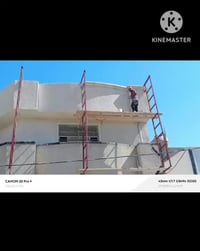 خلفات جص و بياض و لبخ تصفير مساطر و واجهات فوم و طلس متفرغ حالياً للات...