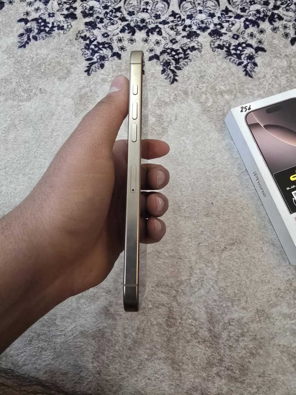 سلام عليكم / 16 PRO MAX / تحت الضمان ABM ضمانه سنتين / ذاكره 256 / بطاريه 99 مشحون 143 مره / جهاز جديد بشكل استخدام بيت / وكآمل ملحقات / مكفول كفاله عامه شرط الفحص / سعره 1450 وبي مجال بسيط / بغداد حي العامل / ***********
