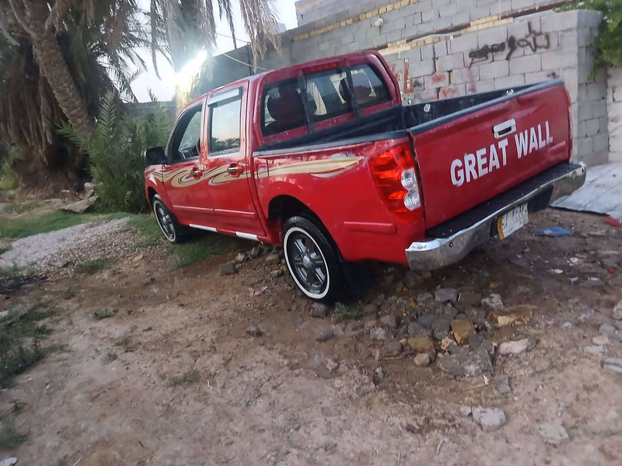كريت ويل ١٣ مكينة وكير وحدادية تخم تاير جاهزه رقم ذي قار مشروع وطني تحويل ثاني يوم السعر٤٧ بيهه مجال مكانهه ذي قار الرفاعي *********** *********** السياره جاهزه ألف ماذب عليهه نقص بس تبريد

