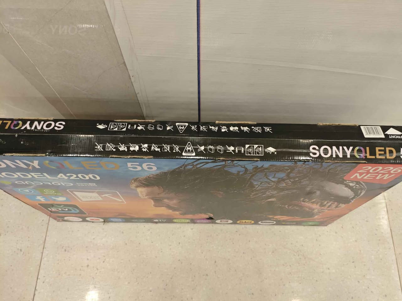 شاشة OLED حجم 42 ضد الكسر سعر 214 الف 
*********** بغداد, العراق
