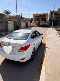 اكسنت للبيع موديل 2016خليجي محرك ١٦٠٠ رقم بصرة جاهزة كتاب الفحص وياها ...