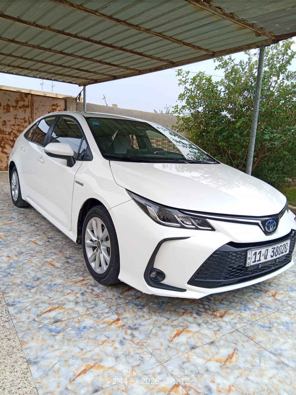 كورلا هايبرد للبيع
موديل 2024 رقم بغداد باسمي
 كفاله عامه
تحكمات ستيرن
تبريد قطعتين امامي وخلفي
رادار امامي
لدات امامي زنون بلاد
تشغيل بصمه 
بصمة ابواب
السعر 149$
العنوان الناصريه (قضاء الجبايش) 
الاستفسار اتصل***********
