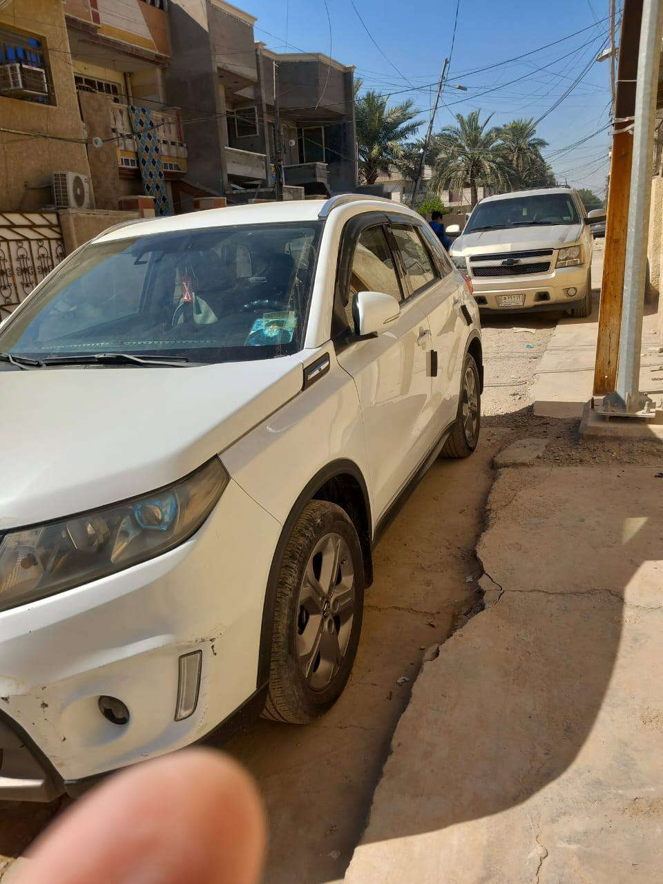 السلام عليكم ساسوكي فيتارا موديل ٢٠١٧ بيها كم شخط قليلات مكانها بغداد الامين الثانيه رقم الهاتف ***********
السعر ٩٥ وبيهه مجال
