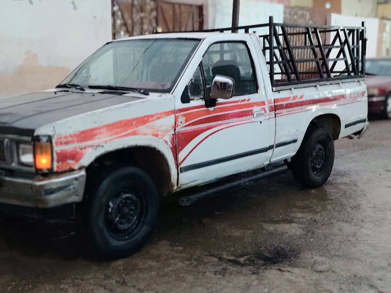 السلام عليكم
بيكم نيسان موديل 91
رقم نينوى كير ومحرك 85 تايوتا.
محرك بي بداية بخار شاصي بي فطر وملحوم
سعر 15$ قفل قفل مابي مجال

***********
