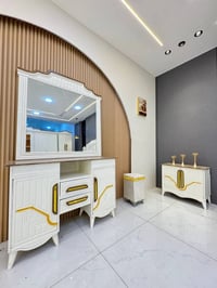 غرفه نوم صاج عراقي  عدد القطع ٩  السعر مليون  متوفر خدمه توصيل بس  077...