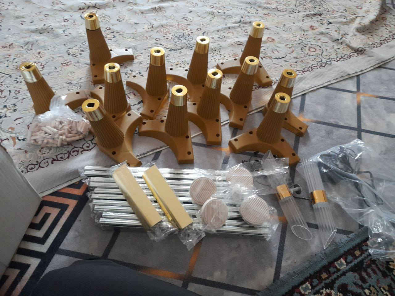 سلام عليكم
غرف تركية 5 قطع جديدة بعدة ما مشدودة
للبيع سعر575 او بيهة مجال للطيبين
للأستفسار 
رقم ***********
