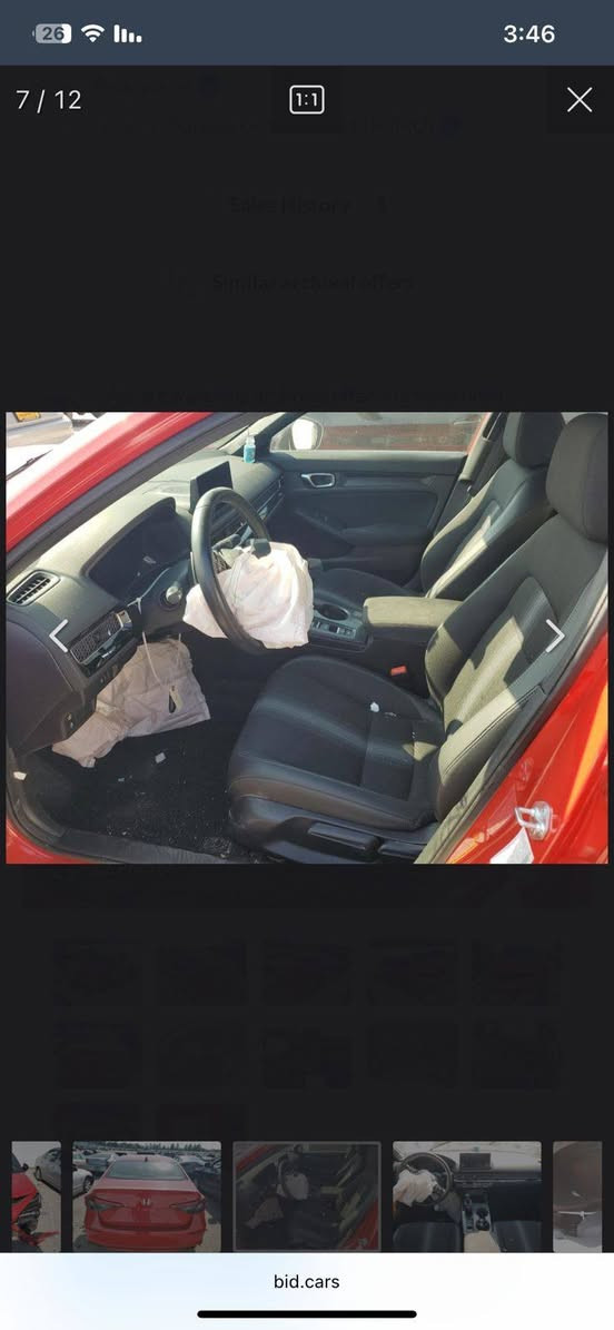 السلام عليكم  للبيع
Honda Civic 
2023
 Sport 
 رقم أربيل بأسمي تحويل بأي وقت 
بدون دواخل  
حداثها موضح بالصوره 
مابدل بيها اي قطعة  البنيد معدل موضح بالصوره
وراديترات مالتها الاصليه 
موصفات السبورت معروفه 
سياره جاهزه  وحلوه  والسياره مشغلها شغل مال جناي مو بيعاع شراي
السعر 155 وبيها مجال وبالخير ع ياخذها 

للاستفسار  خاص او الاتصال  ***********

