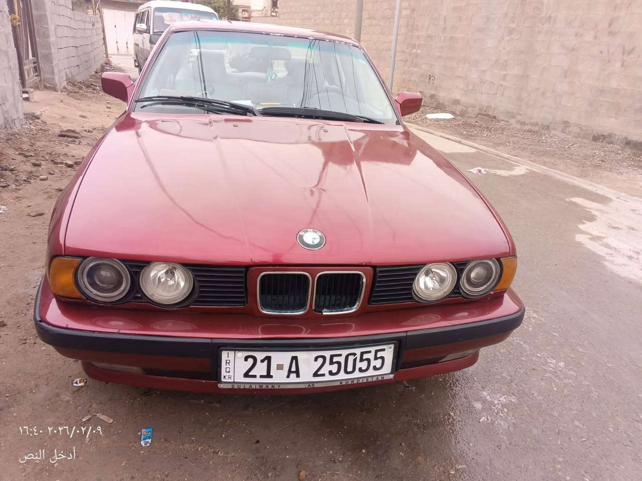 سلام عليكم من رخصت الادمن بي ام 535رقم سليمانيه نكليزي سياره كير اوتو مكينا خير من الله داخلي ملكي شاشا تاب سنتر لوك السعر $٦٠ وكلشي موجود بل سوك ***********مكان كركوك
