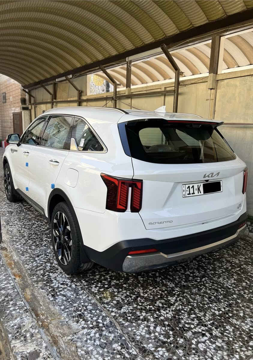 كيا سورنتو 2025 رقم بغداد تحويل مباشر 
السيارة زيرو ماشية 6 الاف فقط باقيلهه تبديلتين دهن بالمجان 
ام الضمان لمدة 5 سنوات او 100 الف كم 

المواصفات فول ماعدا البنوراما 
محرك 6 سلندر 3500 
بصمة تشغيل وابواب وتشغيل عن بعد 
حجم الويل 20 
داتا شو 
كامرتين 
گير ماوس 
سايد بريك بصمة 
شحن هاتف لاسلكي 
متعددة وضعيات القيادة 
بردات خلفية 
انارة داخلية دشبول وابواب متعددة الالوان 
شاشة متصلة متعددة الاستخدام 
تحكمات استيرن جهتين وشفتان ستيرن 
عددالمقاعد 7 راكب 
عدد قطع التبريد 3 
جنطة كهرباء ذكية 
مري شفط واشاير بالمري 
ليد نهاري والانارة ليد 
حساس امامي خلفي 
وبعد مواصفات 

السعر  : 332 $ 
للاستفسار : ***********
العنوان  : بغداد
