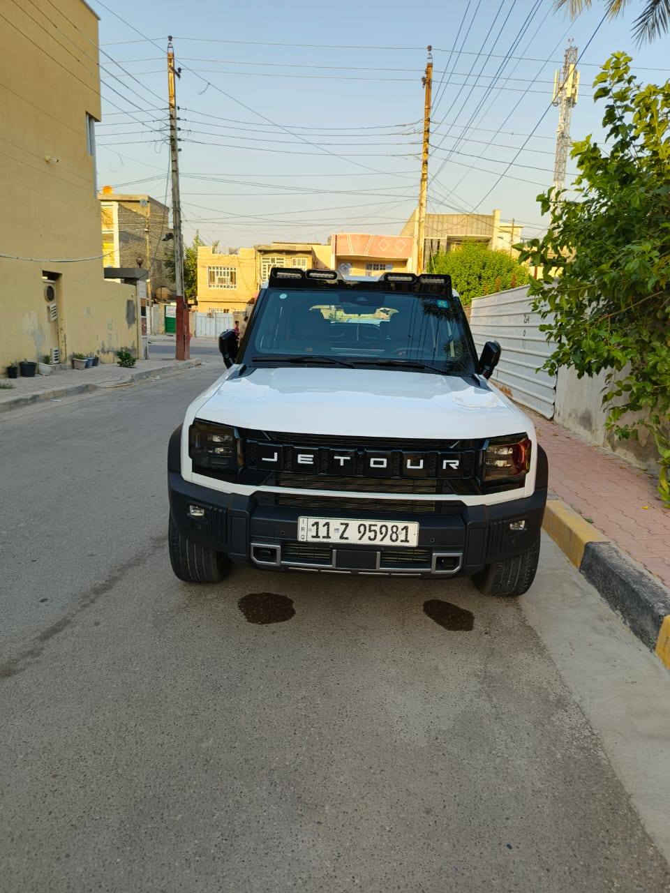 ‏جيتور تي تو JETOUR T2 2025
‏وكالة هارلم ام الضمان 
‏ماشية ١٠,٠٠٠فقط🔴
‏رقم بغداد تحويل مباشر
‏المواصفات:
‏🔹 نظام الدفع: رباعي (4WD)
‏🔹 شاشة وسطية كبيرة 15.6 إنج
‏🔹 عدادات رقمية كاملة
‏🔹 كاميرا 360 درجة
‏🔹 فتحة سقف بانوراما
‏🔹 مقاعد جلد كهربائية
‏🔹 تبريد وتدفئة للمقاعد الأمامية
‏🔹 شاحن لاسلكي للهاتف
‏🔹 نظام دخول وتشغيل ذكي (Smart Key)
‏🔹 أنظمة أمان ومساعدة قيادة متقدمة (ADAS)
‏🔹 حساسات أمامية وخلفية
‏🔹 إضاءة LED كامل
‏🔹لون ابيض داخل زيتوني
‏🔹6 اوضاع قيادة
‏السعر ٣٨٫٣٥٠
‏📍مكاني الحسينية***********
‏
‏
