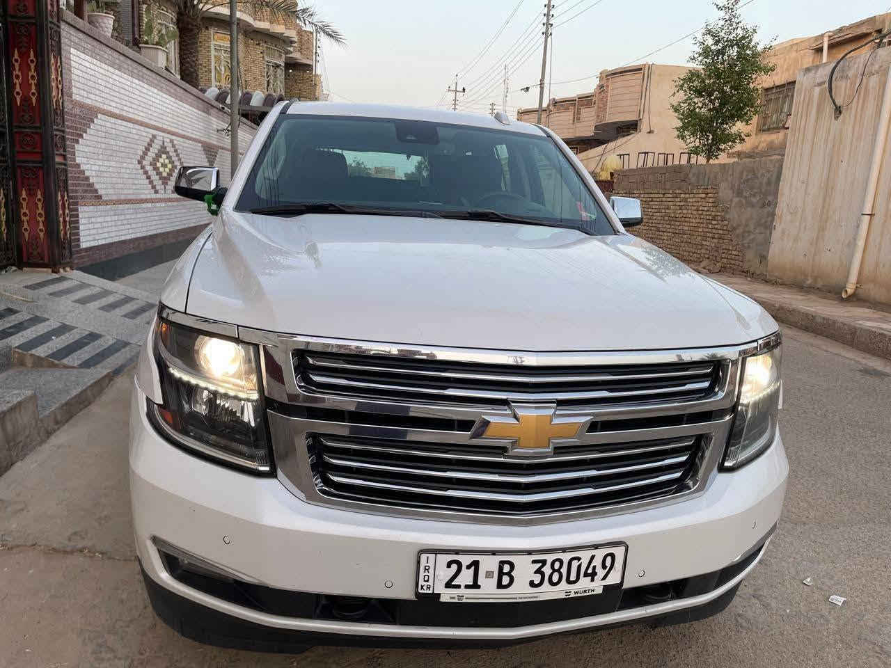 تاهو 2020 بريمر ( خليـجـي ) فول مواصفات
ماشية ١٢٥ ألف   كفالة عامة من كلشي صبغ والضربه والتبديل سياره كلش حلوه وجديده
السياره رقم جديد السليمانية سنويه جديده تحويل مباشر 
المواصفات
1-بصمة. 
2-كشنات تدفأة تبريد 
3-فتحه سلايت 
4-داخل جلد قرميدي كلش حلو. 
5-كشنين كهرباء 
6-شاشه بسقف 
7-جنطه كهرباء. 
8-قاصة. 
9-فور ويل 
10-شاشة كبيره 
11-جنطه جلاق. 
12-كشن ذاكره خزن. 
13-ستيرن ذاكره خزن. 
14-ويل 20
15كيج الكتروني
بصمات عدد 2
وباقي المواصفات المعروفة للبرايمر
مكان السيارة العمارة 

رقم صاحب السيارة 
***********
