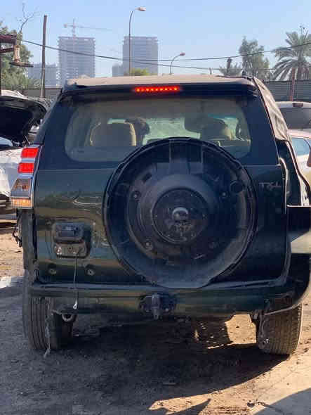 السلام عليكم للبيع تويوتا برادو فول مواصفات كويتي 2012 محرك 6 سلندر فول مواصفات رقم بغداد تحويل مباشر السيارة تعرضت لحادث وابيعه على وضعها ملاحضة : ( السيارة شغالة وتمشي + بدون ايرباك+ بدون شواصي + بدون لغد ) ذني كلهن مابيهن شي / مكاني بغداد/ للأستفسار: ***********
