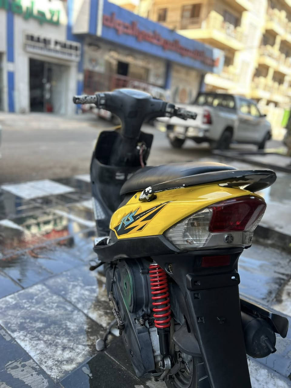 السلام عليكم دراجه ماكس عدله للبيع سعرها 750 ألف وبيها مجال العنوان الدوره شارع 60 رقم الهاتف ***********
