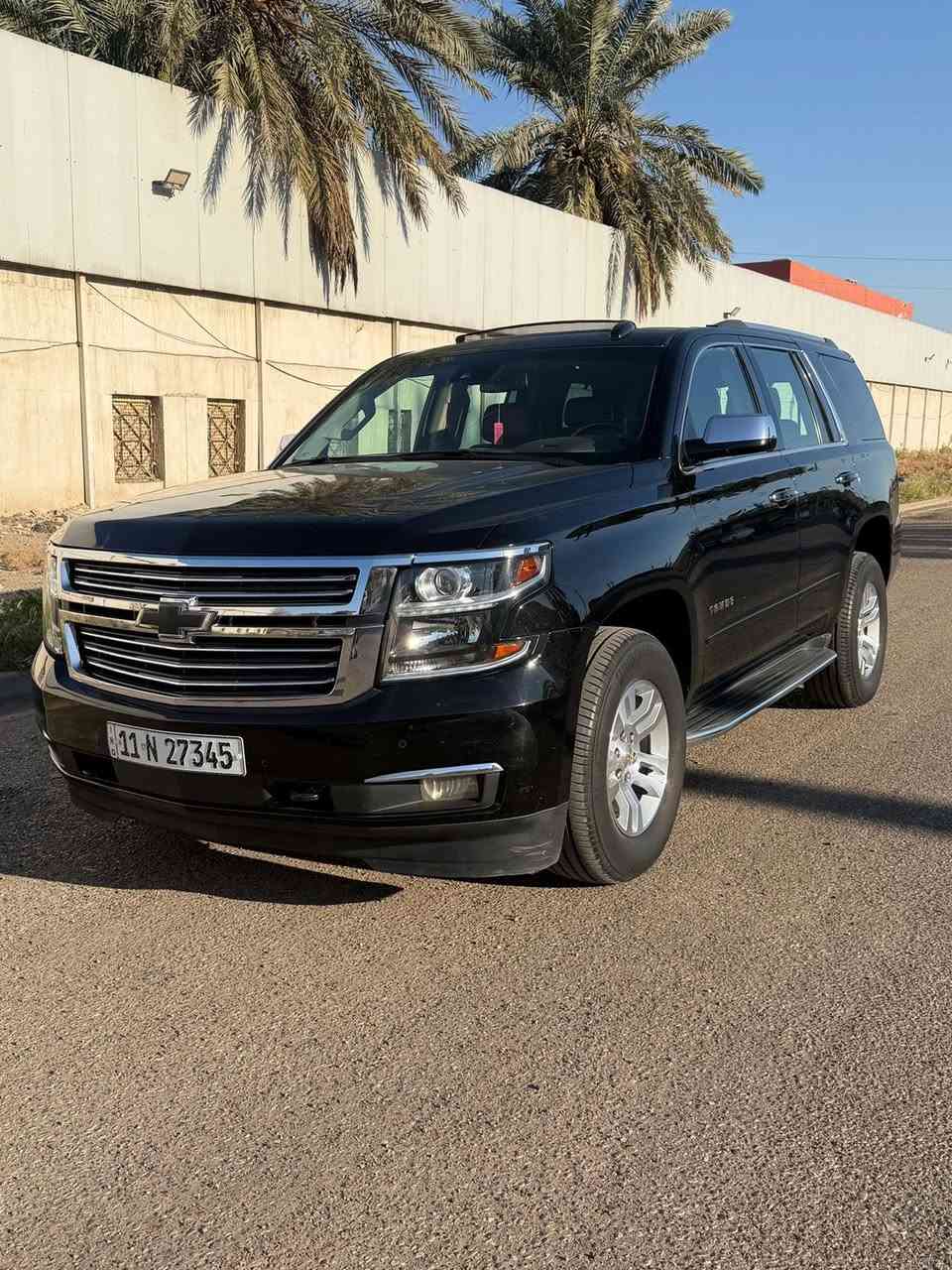 للبيع ‏ LTZ CHEVROLET  PREMIER  
تاهو 2017 بريمير   ضوء القمر خليجي
السيارة ماشية  ( 72) الف كيلو متر 
سنوية وهزة كلة جديد بسمي رقم بغداد جديد 
بيها بارد بلباب الخلفي والهلال مال الجاملغ .
📌 السعر // 365 $
المواصفات //LTZ                        
فول مواصفات ١/١ PREMIER
٨سلندر 5300
سلايد(فتحة قمارة)
كراسي جلد اصلي
كراسي اثنين كهرباء
كراسي هزار( عند اقتراب السيارة من اي شي )
كراسي خزن(ميموري)
كراسي(تدفئة+تبريد)
كراسي خلفية كهرباء
كراسي خلفية تدفئة
تبريد خلفي شاشة
شحن الهاتف لاسلكياً
رادار
سائق آلي
كروس سرعة
داتا شو DATA SHOW
خمس بصمات
فول تحكم استيرن(جهتين امامي+جهتين خلفي)
استيرن كهرباء
استيرن تدفئة
شاشة عرض الاعطال
صندوك كهرباء(شفط)
فتح صندوك تلقائيا عن طريق القدم(صندوك جلاق)
نظام السير على الخط
دبل كير(عادي+اوتوماتيك)
دبل حساس(امامي+خلفي)
نظام تحكم بمستوى الضوء الداخلي
مانع تزحلق
منضومة زنون
پدل كهرباء(تحكم كهربائي بالبريك والبانزين)
نظام فتح الابواب لاسلكياً
فور ويل
شاشة امامية كبيرة اصلية
شاشة خلفية DVD اصلي 
كامرة خلفية 
تشغيل عن بعد
قاصة سرية
دوسات كتابة CHEVROLET
اشارة بالمري
مري كهرباء(شفط)
لايت عدسة زنون
لد امامي
سستم_صوت
داتاشو كبيره 
كيجات ديجتال 
موصفات لبريمير بعد معروفه هيه اعلى فئة
مكان السيارة بغداد البياع حي العامل 
هاذا رقمي ***********
