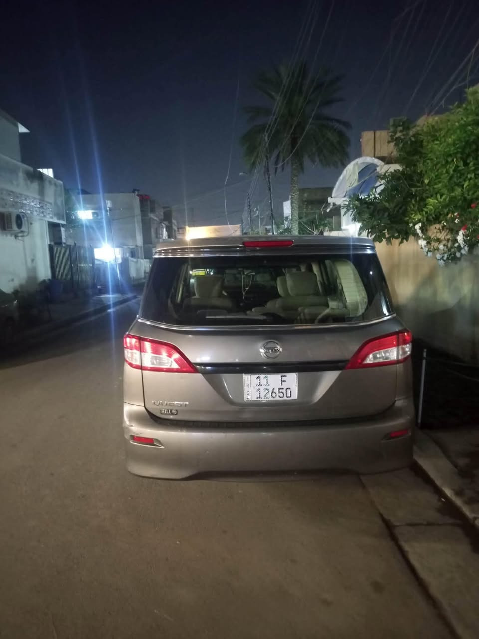 يالله نيسان كويست موديل 14 بدون غرق كلين 
جاهزه من كلشي اي نقص مابيه  بيه قطعتين تبديل وثنين كلير فقط بيع او مراوس 
***********
