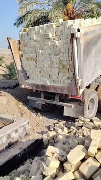 تجهيز كافة انواع الطابوق العدد ٨٠٠٠ و٤٠٠ طابوقه صادق البولاني 07711698...