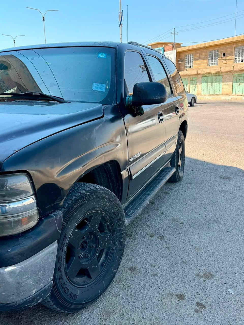 السلام عليكم
للبيع شفروليه تاهو 2005 بتره 

🚙 شفر تاهو موديل 2005

⚫ اللون: أسود

✅ محرك وگير بحالة جيدة

✅ دبل

✅ زجاج كهرباء

✅ تكييف

✅ داخلية نظيفة كما موضح بالصور

✅ السيارة جاهزة للاستخدام

السياره رقم ديالى تحويل ثاني يوم 

📍 الموقع: (صلاح الدين الدجيل ))

📞 للاستفسار والمراسلة: (***********).
