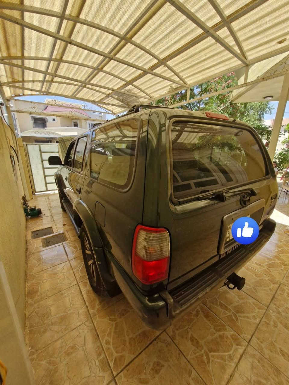 بسم الله الرحمن الرحيم
4Runner 3.4l v6 2wd
موديل 2000
مكينه كير تبريد ويا السويج شرط
كلشي بيها من الدعامية للدعامية شغال
منظومة بريك كامل متبدل مع الدهن
منظومة المي اتبدلت بالكامل
السيارة ابلاد مبيها جطل واير
تخم تاير جديد 
السيارة بيها قطعتين صبغ لان جاردة
مبيها حادث بيها بارد قطعتين كما موضح بالصور
وبيها جراد قليل كما موضح
بيها الطوافة البانزين عطلانه فقط
كلشي بيها حرفياً شغال
من كروز سرعة وماسحه خلفي وهالقصص
رقم اربيل الجديد 
السعر 115$ ورقة
مكان السيارة اربيل
الميعجبه السعر يكتب يا الله ويصعدلنه المنشور
وترة يك حساب تاخذ رخيص تصرف عليه
وكلشي بفلوسه والرزق ع الله 
واسف ع الاطالة
للأستفسار 
***********
