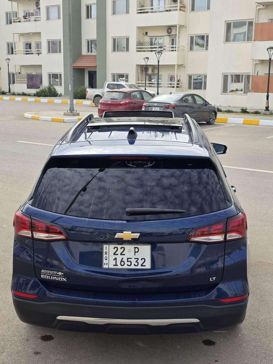 السلام عليكم. 
شوفرليت اكونكس 2022 فول مواصفات سياره جديده ماشيه 38الف كيلو متر فقط دخول جديد بسمي تحويل ثاني يوم ضرر السياره الجاملغ الامامي الايمن فقط مبدل باقي كفاله  بدون دواخل  سطحي رقم اربيل دولي هزه جديد مواصفات السياره
1جنطه كهرباء
تشغيل عن بعد+ترحيب
3وقوف ذاتي
4قياده شبه ذاتيه 
5تحديد مسار
6حساسات 360
7رادار امامي+جانبي
8كروز سرعه
9اتو هولد
10نضام سماعات +مضخمات
وهواي بعد بيه مواصفات سياره جديده ومالك واحد ماشيه بلعراق 10الف فقط مكان السياره بغداد ناحيه الوحده قرب سيطره الج  سعر السياره 160 وبيه مجال حك الجيه (ملاحضه سونار السياره موجود.) للاستفسار ***********.ما تعجبك السياره اعبر المنشور بصلاة ؏محمد
