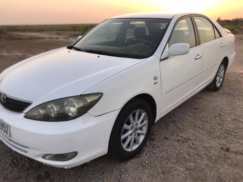 السلام عليكم
يا الله للبيع كامري ٢٠٠٥ خليجي ٤ سلندر جاهزة من كلشي كير و مكينة حدادية وكهربائيات وكلشي بيها بلادي وتخم تاير جديد تدفئة تبريد رقم دهوك وهزة جديدة وبأسمي السيارة  السعر ٩٥ وبيها مجال للاستفسار اكثر اتصل وبيك خير وادلل *********** كورك *********** مكاني بغداد الدورة
