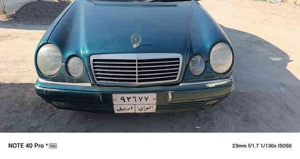 مرسيدس ام عيون موديل ٩٦  محرك V6  محرك كير نضاف صبغ عام ضربه قويه ماكو تخم تاير جديد حداديه زينه رايده ٨٥ هذا رقمي ***********
