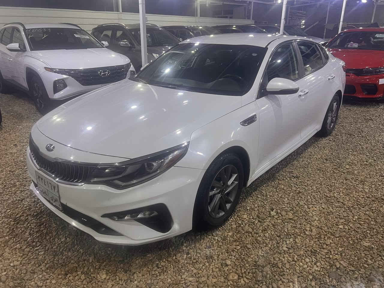 كيا اوبتما موديل 2020 امريكي داخله كلين بالعراق بيها صبخ جاملغ. امامي بدون فتح كير مكينه كفاله حتى من الفتح رقم سليمانيه وكاله تحويل  موجود. ماشيه 89 اصل كلش جديده السياره سعرها 145 وبيها مجال استفسار ‭0776 386 3490‬ مكاني حله الكرامه
