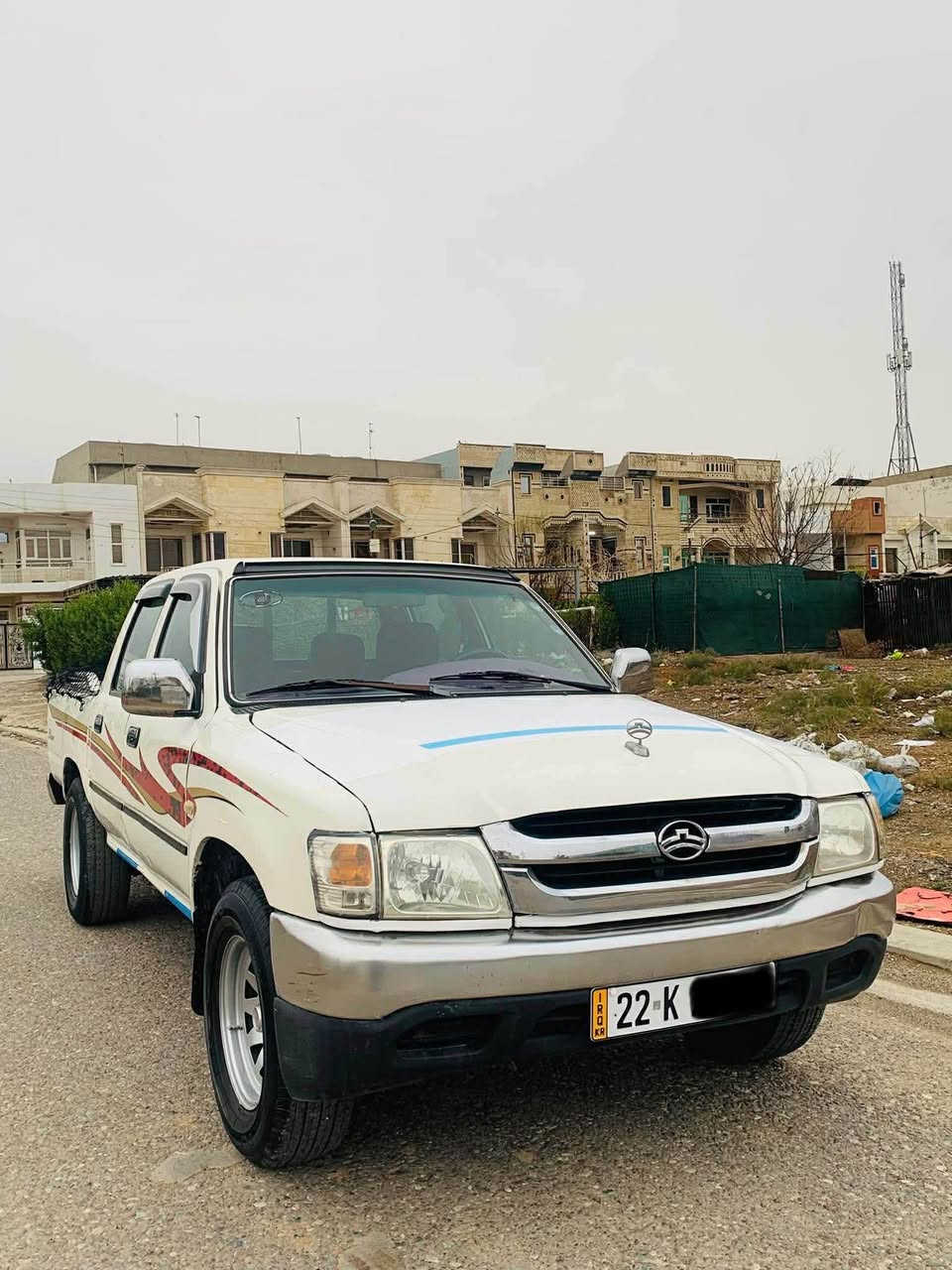 ژمارەی خاوەنی(***********)
نرخ(٦٣) وەرەقە و مەجال
پیکاب دێر ٢٠٠٧ ناوسۆر جام کارەبای ئاوێنە کارەبای مەکینە بەخ بیلادی تەبرید و پاوەر سەنەوی و ژینگەی نوێیە هەتا ٢٠٣٠ بەناوی خۆمە بەناو کردن بەشەرت تەقە و رەقە بەشەرت شوێن هەولێر أربيل, العراق
