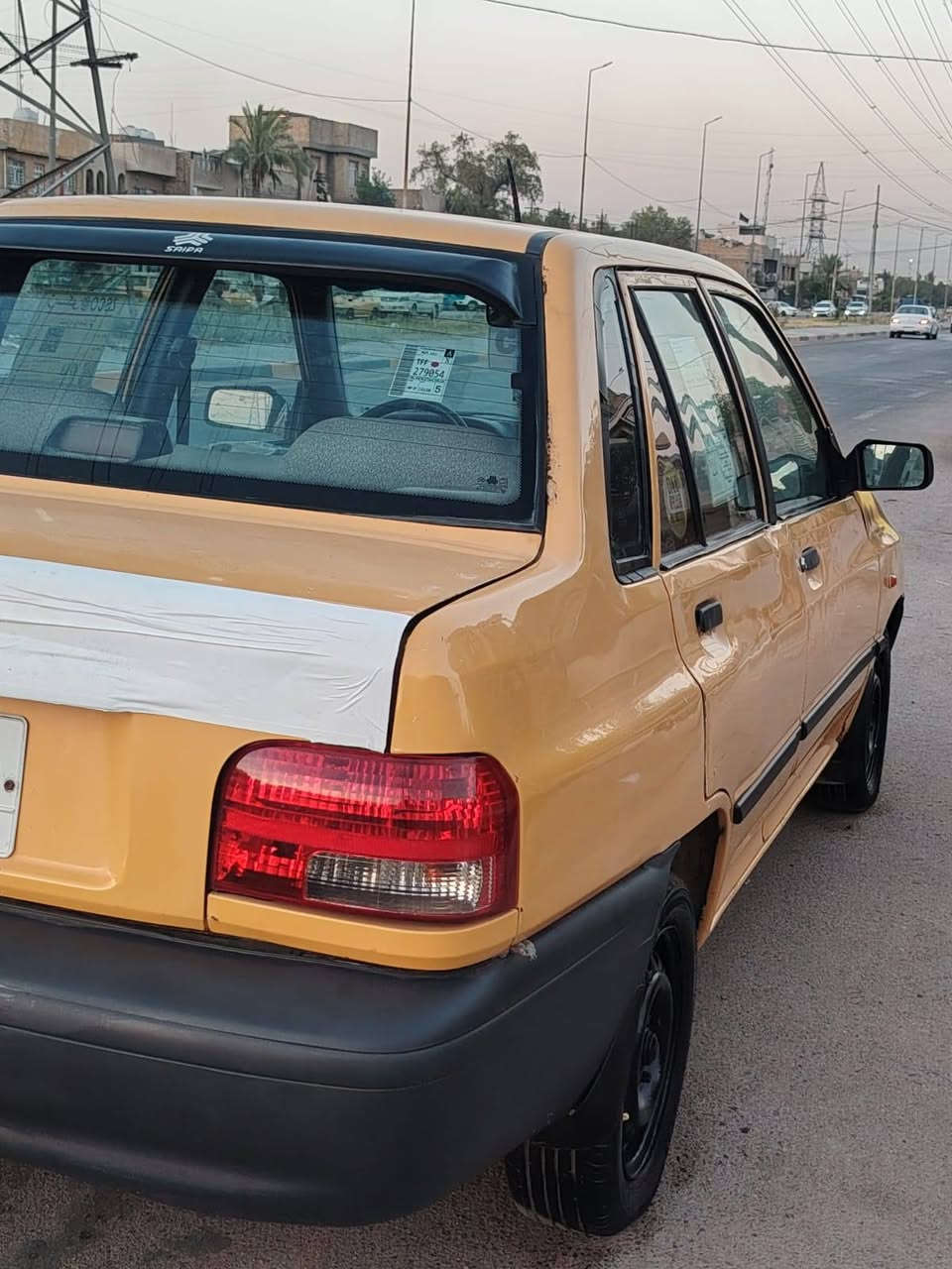 للبيع سايبه جاهزه كبل للشارع سياره كشرهه مكفول من الضربه.              
 گير ومكينه خير من الله. السعر 23. رقم بغداد الدولي بس عل ستلام                          هيئه وغرامات مصفره سنوية لل29 عنوان بغداد 
رقمي ***********
