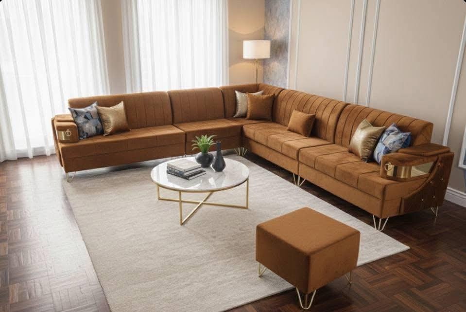 ✨ ❤️‍🔥 10مقاعد  فقط 300 ألف دينار! ✨

تصميم أنيق على شكل حرف L 🛋️

يتسع لـ 10 مقاعد قياس ٦ امتار ونص

هديه 4 كوشات

المواصفات المميزة:
✅ مقعد بلوك بلاويد 18 ملم
✅ خشب چام روسي أصلي 
✅ قماش تركي فاخر 
✅ سفنج طبي مريح وعالي الجودة
✅ جعب عضم عاج (اختياري جعب حديد +25 ألف)
✅العمل كادر مختص وضمن خبره عاليه 
🚚 التوصيل:
• داخل بغداد فقط 25 ألف
• متوفر توصيل لجميع محافظات العراق 

📞 للحجز والاستفسار:
***********
📱 متوفر واتساب
