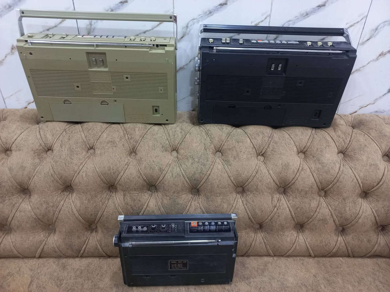 مسجلات ناشونال وبانسونيك 
نضافه عاليه جدا سعر الكل 250 الف


**إذا كنت صاحب هذا الإعلان وتريد حذفه لأي سبب، رجاءا أرسل رسالة إلى الدعم الفني**