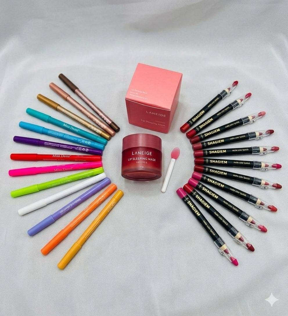 أهلاً بكم يا جميلات! 👋 اليوم سنتحدث عن روتين العناية بالبشرة الذي استخدمه وأحبه كثيراً. ✨ هذه المنتجات مذهلة حقاً وقد أحدثت فرقاً كبيراً في بشرتي.
في البداية، لدي قناع الشفاه من Laneige 💋. هذا القناع هو المنقذ لشفتي! فهو يمنحهما ترطيباً عميقاً طوال الليل ويتركها ناعمة ونضرة في الصباح.
ثم، هناك مجموعة أقلام تحديد الشفاه Shagiem 💄. هذه الأقلام مذهلة حقاً! فهي تمنحك تحديداً دقيقاً وجميلاً لشفتيك، وتدوم طويلاً دون أن تتلطخ.
أخيراً، لدي أقلام تحديد العيون Shagiem 👁️. هذه الأقلام مثالية لإضافة لمسة من الدراما إلى مظهرك. فهي تمنحك تحديداً دقيقاً وجذاباً لعينيك، وتدوم طويلاً دون أن تتلطخ.
أنا أحب هذه المنتجات حقاً، وأعتقد أنها ضرورية لأي روتين للعناية بالبشرة. 😊 إذا كنت تبحثين عن منتجات عالية الجودة وفعالة، فأنا أوصي بشدة بهذه المنتجات!
علامات التصنيف: #العناية_بالبشرة #جمال #روتين_العناية_بالبشرة #Laneige #Shagiem #منتجات_تجميل #انستقرام #تجميل

السعر /22 الف ❤️😍

توصيل بغداد 4محافظات 6


**إذا كنت صاحب هذا الإعلان وتريد حذفه لأي سبب، رجاءا أرسل رسالة إلى الدعم الفني**