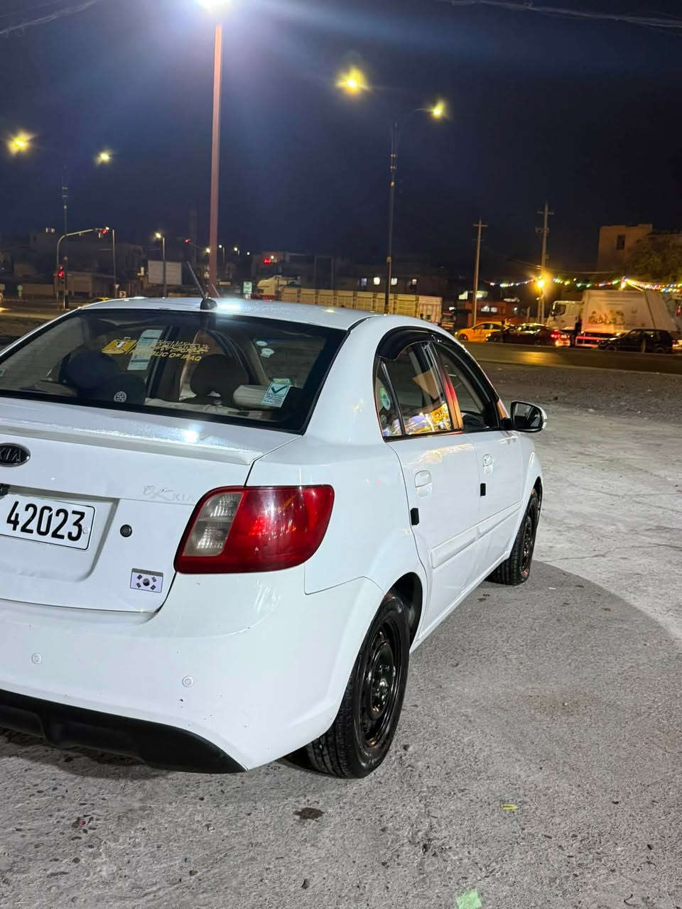 سلام عليكمً
كيا ريو للبيع فقط 

بيها شبر بل بوند 
وباب النفر بارد 

مكانها موصل 

للتواصل ***********
