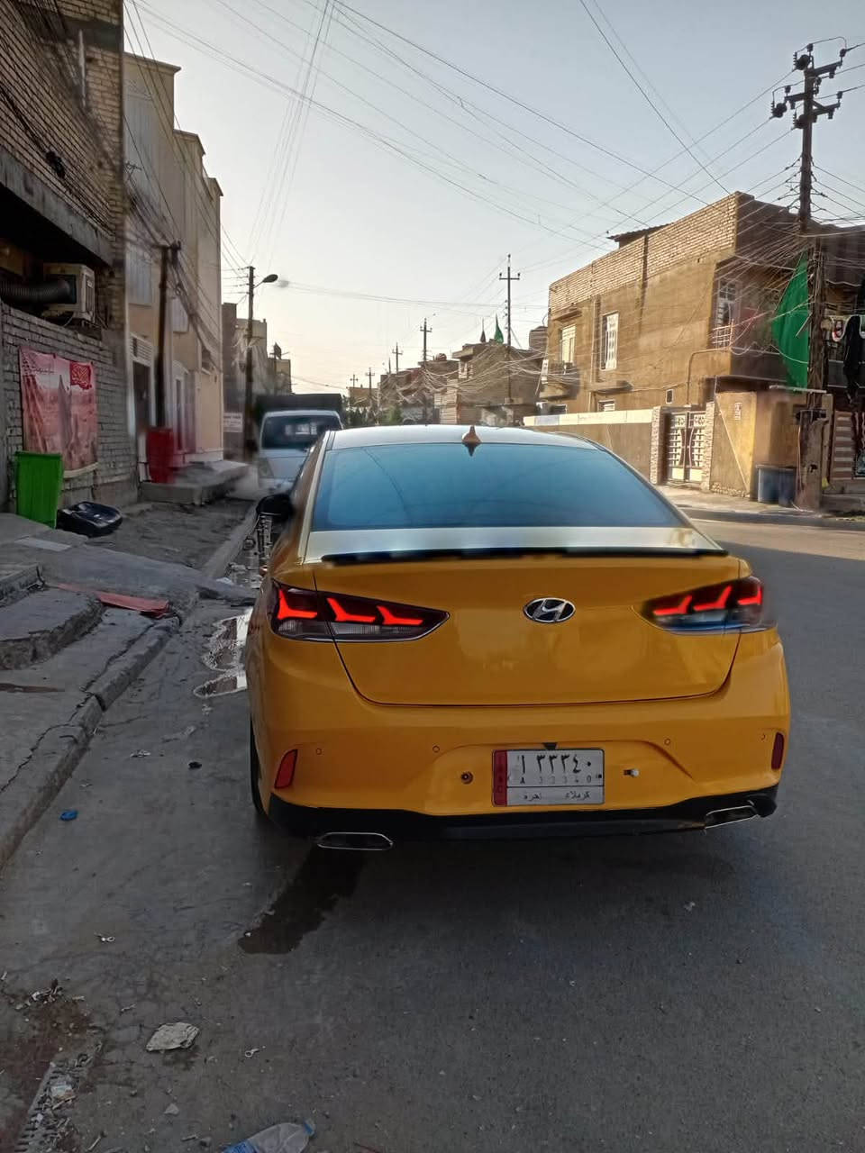 السلام عليكم
السلام عليكم 

سوناتا 2020 كوري 

مكينه وكير 2000دوش كفاله خط واحد بس بانزين

وبيهه منضومه مال غاز يرادله تصليح 

حادثه خشم شاصي تبديل 

قماره حوض تكم كفاله 

تبريد ثلج تخم تاير جديد 

صدر جديد كشنات جلد 

مري شفط شاشه كامره 

رقم كربلاء تحويل مباشر 

السعر118 بيهه مجال 

رقمي *********** 

مكاني بغداد الشعب
