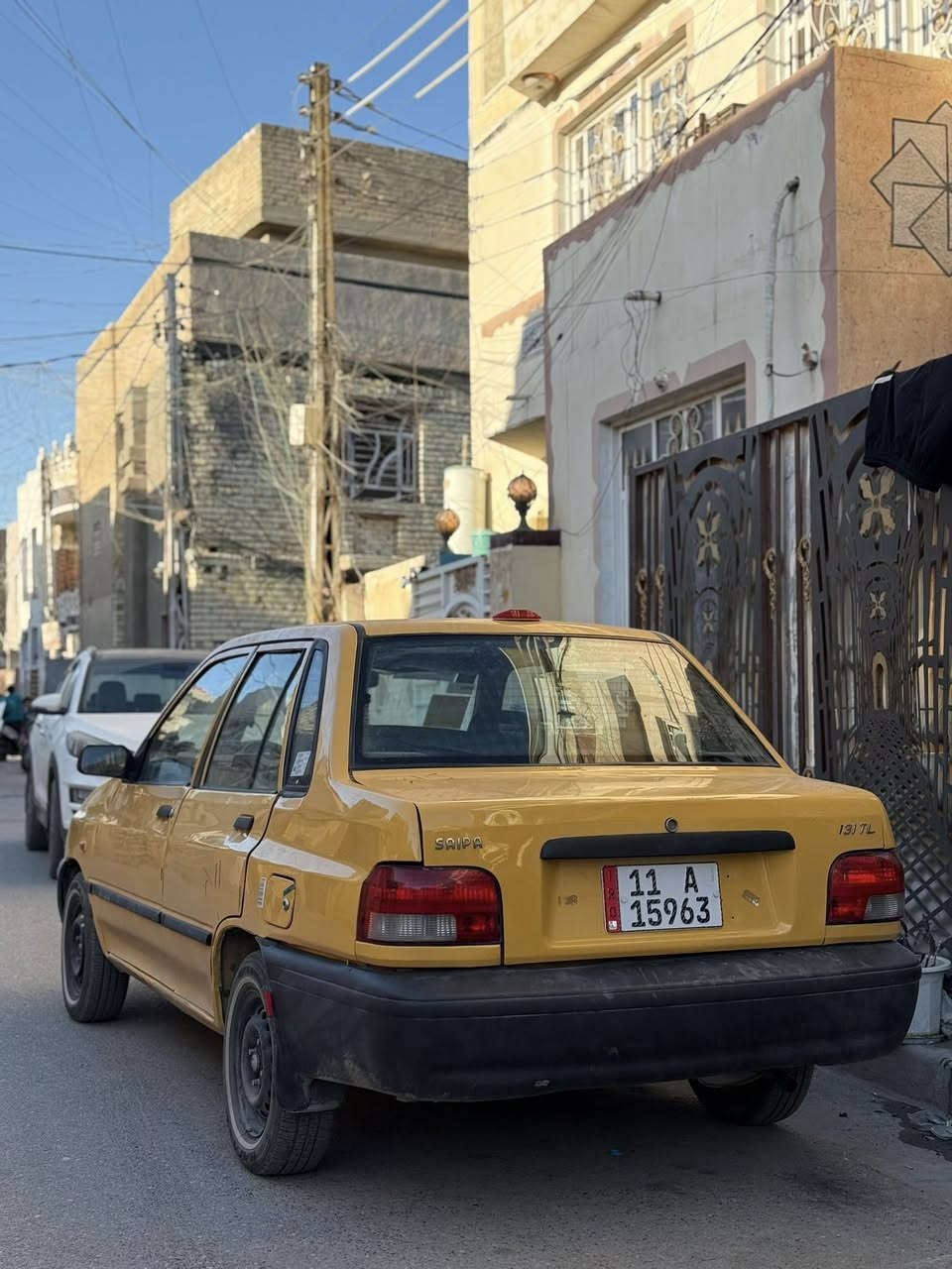 سايبا موديل 2015 محرك بي خيط تبخير مصبوغة حزام  داخلهة نضيف تخم تاير ويل جديد صدر جديد  مدوشمة ارضية وكشنات مكاني بغداد الحرية هذا رقمي ***********
سعرهة 30 وبيها مجال حك الجية
