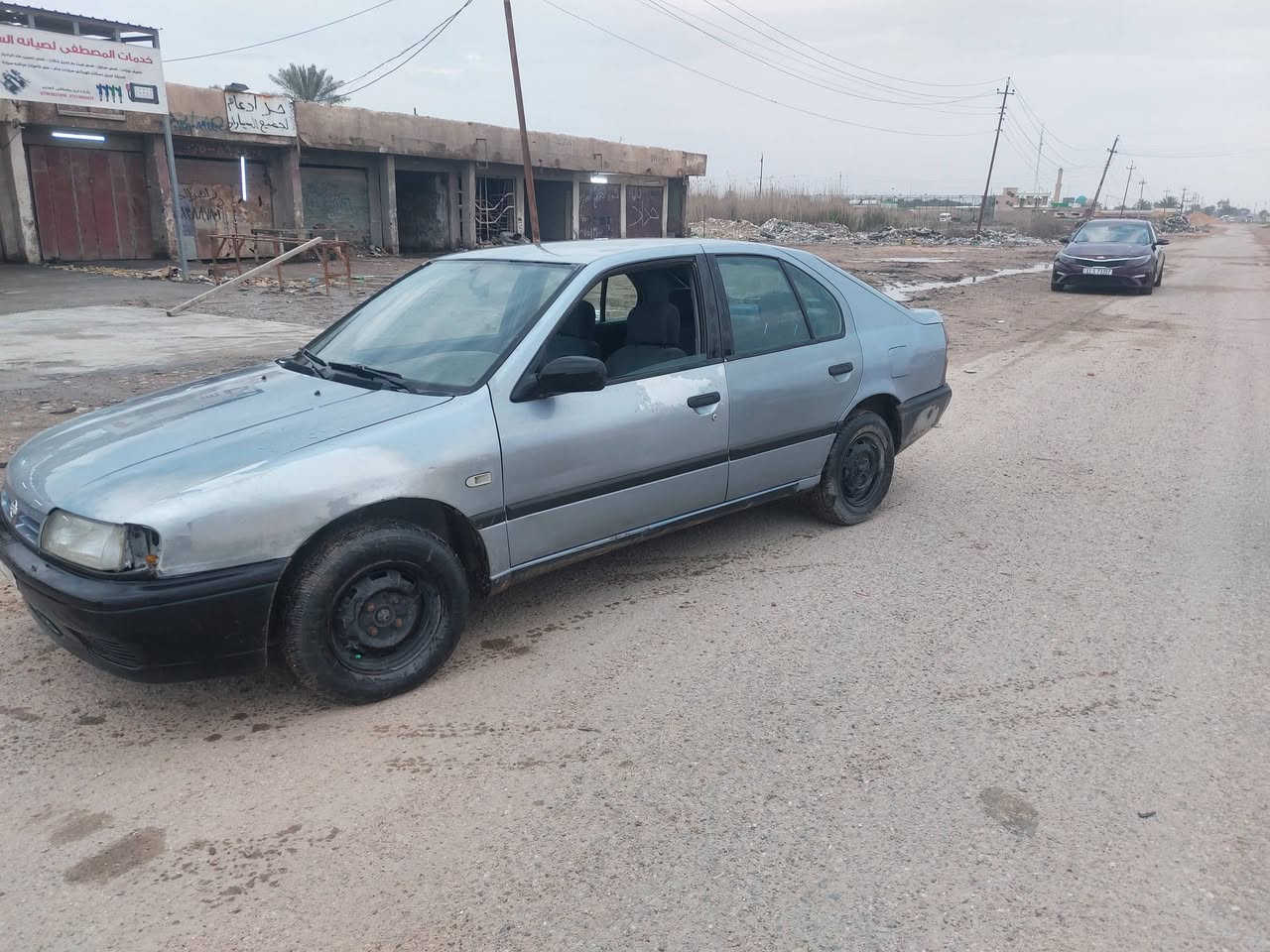 نيسان برايميره بلاديه كله تخم تاير باتري جديد سياره وضع شركه محرك  بي تبخير موديل ٩٠ رقم بغداد سنويه جديده سعر ٢٥ بيه مجال ***********غير او*********** عنوان محموديه الطيفيه
