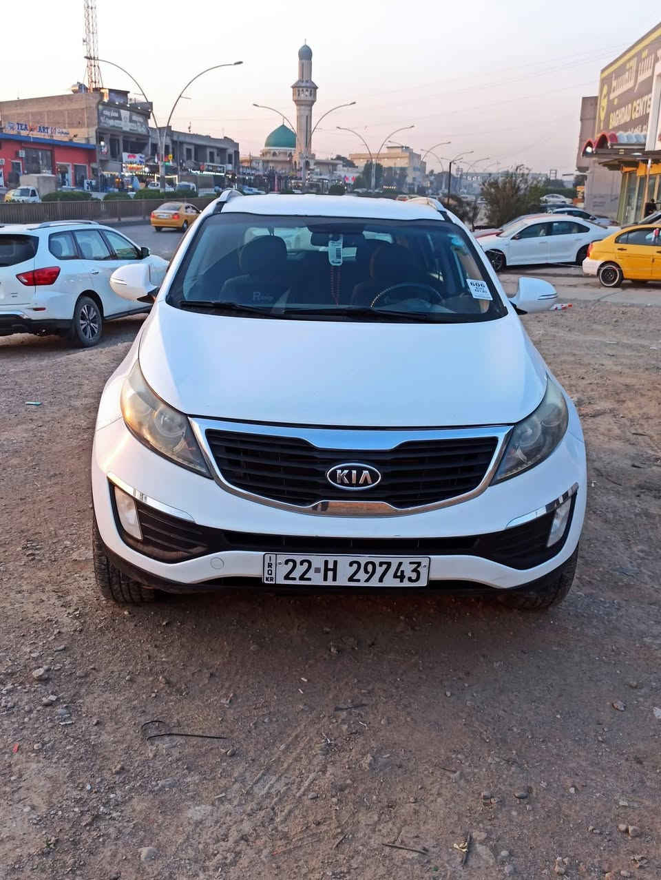 كيا سبورتج 2012 بدون صبغ رقم اربيل مواصفات نص فول كاربون بانزين السعر 140موبايل ***********
