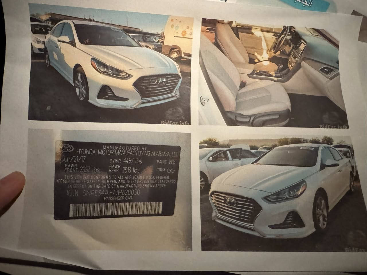 سوناتا 2018 امريكي 
مكينه 2400gdi
بصمه ابواب وتشغيل
ترحيب 
كشن كهرباء وهيتر كشنات
دبل جداحه
مودات قياده
تحكم مقود جهتين
ويل كب 18
يدات نيكل
اشاير بل مري
شاشه كبيره لمس وكامره دواره
رادار جانبي
حادث قبق جنطه بدون ايرباك
بجم كبس بدون اي ضرر امامي 
بنيد مصبوغ اثر تكشير فقط 
رقم اربيل بسمي مكان كربلاء
السعر 129
لاستفسار خاص


**إذا كنت صاحب هذا الإعلان وتريد حذفه لأي سبب، رجاءا أرسل رسالة إلى الدعم الفني**