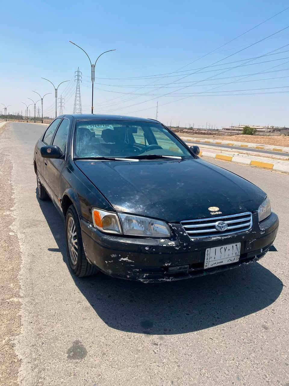 السلام عليكم سياره كامري موديل 2002 رقم كربلاء مشروع وطني شرط التحويل
السياره كير محرك وتبريد كله شرط بلادي 
السياره عارضها / ٦٠ وبيها مجال العنوان. صلاح الدين بيجي 
الاستفسار ***********0
