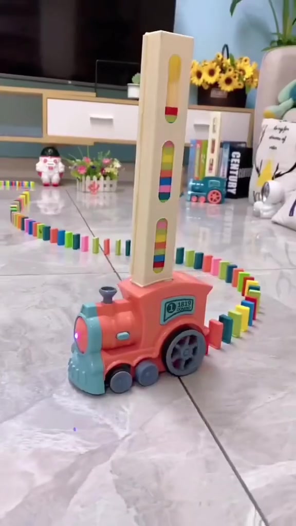 شوفي شنو جبتلج بما انو عطلة والاطفال كاعدين بالبيت ارتاحي من هوستهم وعركهم واخذيلهم هاي اللعبه الحلوه 
🚂DOMINO TRAIN🚂
قطار الدومينو الذكي لتطوير ذكاء طفلك وهو يلعب في نفس الوقت و يساعد الطفل على التخيل والإبداع . و بتنمي مهارات كثيرة جدآ عند الطفل منها 👇:-
❤️ مصممة للكل تبدأ من عمر 3 سنوات واكثر
❤️ تنمي التركيز و التتبع البصري والأدراك  
❤️تنمي مهارة التصنيف حسب اللون
❤️ التوازن و الثبات الحركي و خفة اليد في توجيه القطار
❤️ تصميم أشكال مختلفة و جميلة بالدومينو
تحتوي على ٦٠ قطعة دومينو
❤️صوت وضوء ممتع تعمل على البطارية #الاصلية
#الاصلي_100
#تصويرنا + #بوست


**إذا كنت صاحب هذا الإعلان وتريد حذفه لأي سبب، رجاءا أرسل رسالة إلى الدعم الفني**