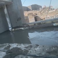 شغلنا  فرش السبيس والحدل  وقلع  التراب  الزائد وصب السطوح  وصبة  النظا...